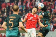 1-1，德甲第16战平德甲第9，终结2连败，32岁威德默发威难换3分